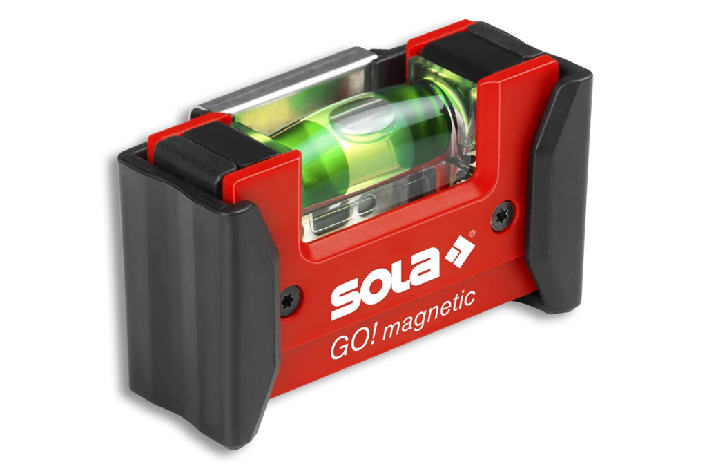 Sola GO! Magnetic Clip Pocket Level